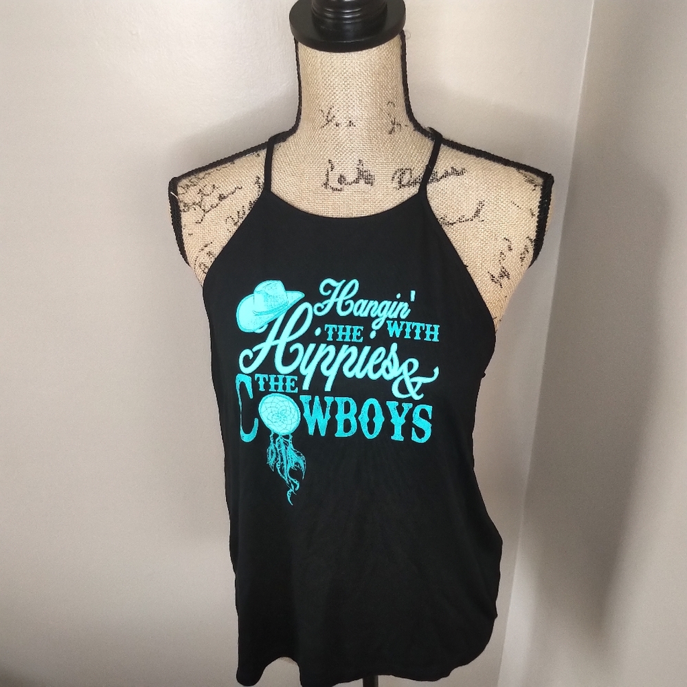 Hippies and Cowboys Tank